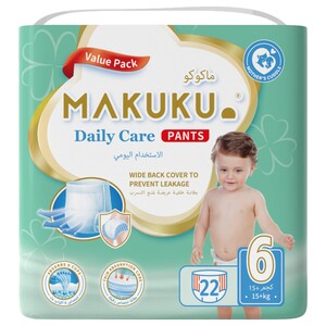 Makuku Diapers Daily Care Pants Size 6 22 Diapers