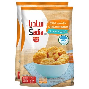 Sadia Chicken Nuggets Tempura 750G X2