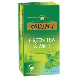 Twinings Green Tea & Mint 25 Bags