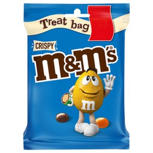M&M Crispy Treat Bag 77G