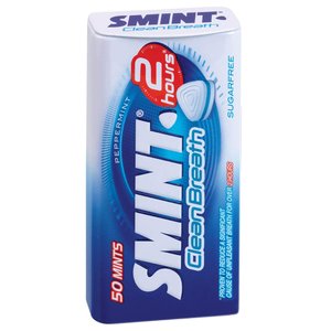 Smint Clean Breath 2Hours Peppermint Sugar Free 50 Pieces 35G