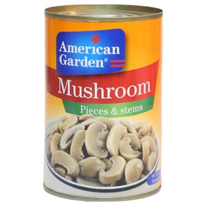 American Garden Mushroom Pieces & Stems 425G