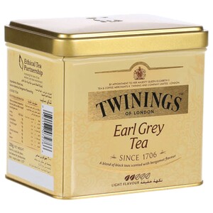 Twinings Tea Powder Earl Grey Tin 200G