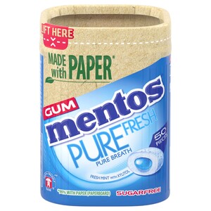 Mentos Gum Pure Fresh Mint Sugar Free 100G