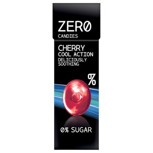 Zero Candies Cherry Cool Action 0% Added Sugar 32G