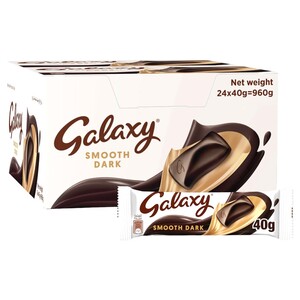 Galaxy Chocolate Smooth Dark 40G X24