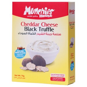 Munchies Cheddar Cheese Black Truffle 75G