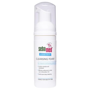 Sebamed Cleanser Foam Antibacterial Clear Face 150Ml