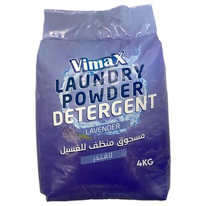 Vimax	Powder Detergent Lavender 4Kg