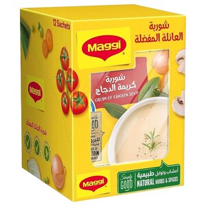 Maggi Cream Of Chicken Soup 71G X12