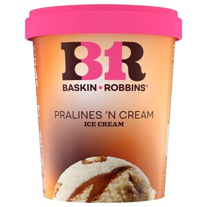 Baskin Robbins Ice Cream Pralines 'N Cream 500Ml