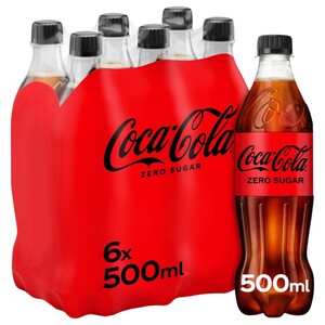 Coca Cola Zero 500Ml X6