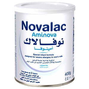 Novalac Baby Milk Powder Aminova Special Infant Formula 0-3 Years 400G