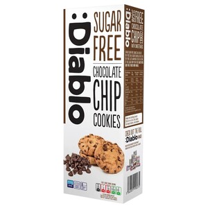 Diablo Chocolate Chip Cookies Sugar Free 130G