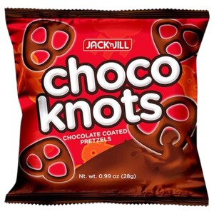 Jack'njill Chocolate Knots 28G