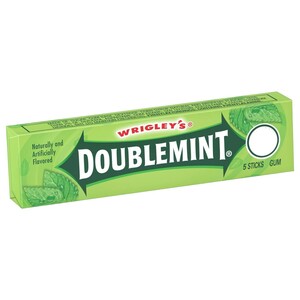 Wrigley's Chewing Gum Double Mint 5 Sticks