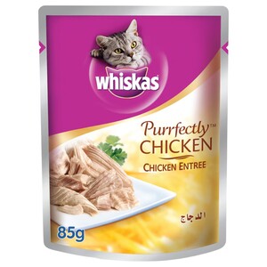 Whiskas Cat Food Chicken & Entree 85G