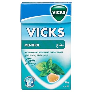 Vicks Menthol Sugar 40G