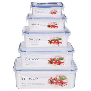 Sirocco Food Saver Set Mb-004 5 Pieces