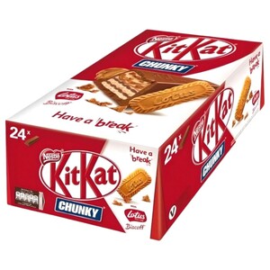 Kit Kat Chunky With Lotus Biscoff 41.5G X24