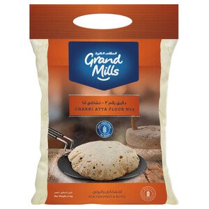 Grand Mills Whole Wheat Chakki Atta 10Kg