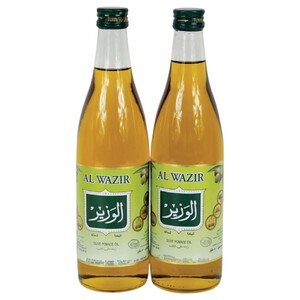 Al Wazir Olive Oil Bottle Spain 2 Pieces 490Ml Offer
