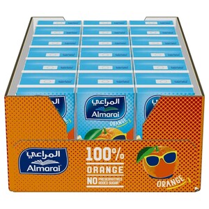 Almarai Uht Juice Orange 140Ml X18