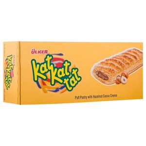 Ulker Kat Kat Tat Filled With Hazelnut Cream 26G X24
