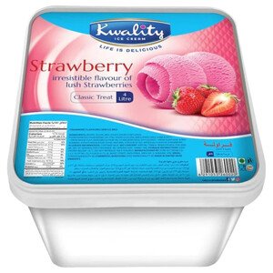 Kwality Strawberry Ice Cream 4L