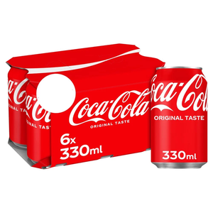 Coca Cola Original Taste Pack Of 6 6*330Ml
