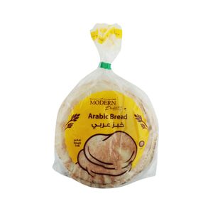 Modern Bakery Flat Arabic White Bread