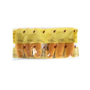 Modern Bakery Hotdog Roll Plain 6 Pcs