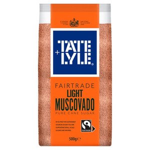 Tate&Lyle Fairtrade Light Muscovado Pure Cane Sugar 500G