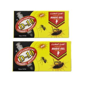 D-10 Magic Gel Cockroaches & Ants Control 30 Gr 2 Pcs Price Offer
