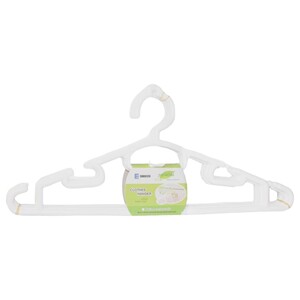 Sirocco Plastic Cloth Hanger 5 Pieces
