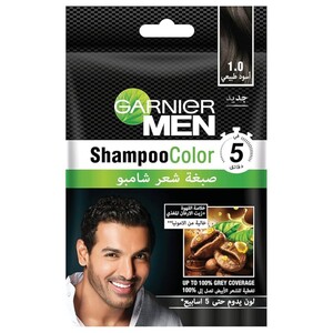 Garnier Men Shampoo Color Natural Black 1.0