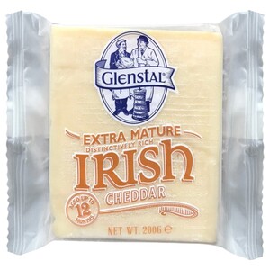 Glenstal Extra Mature White Cheedar 200G