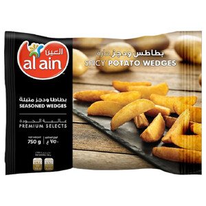Al Ain Frozen Spicy Potato Wedges 750G
