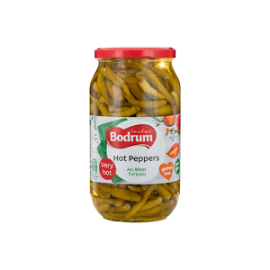 Bodrum Hot Peppers Aci Biber Tursusu Vegan Gf 630G