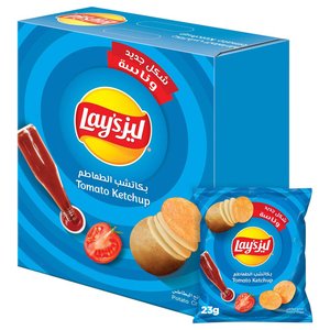 Lay's Potato Chips Duplex Ketchup 23G X14