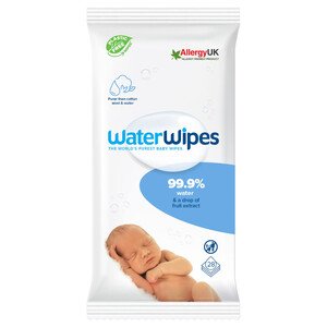 Waterwipes Baby Wipes Plastic Free 28 Pieces