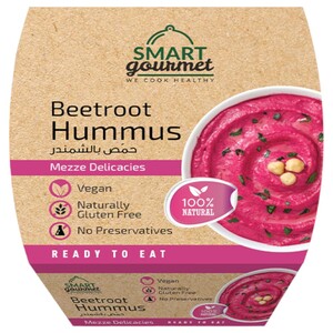 Smart Gourmet Beetroot Hummus 225G