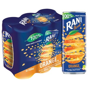 Rani Float Orange Fruit Drink 240Ml X6