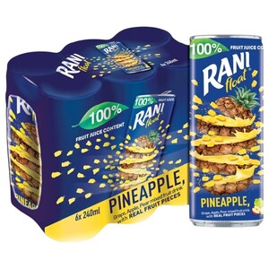 Rani Float Pineapple Fruit Drink 240Ml X6