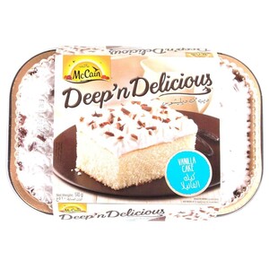 Mccain Deep'n & Delicious Arabic Vanilla Cake 18 Oz 510 Gr