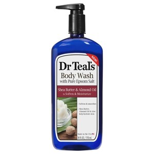Dr Teal's Body Wash Epsom Salt Shea Butter & Almond Oil 710Ml
