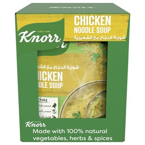 Knorr Soup Chicken Noodles Sachet 60G X12