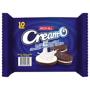 Jackn'jill Cream-O-Vanilla 30G X10