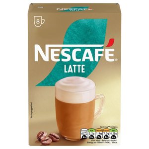 Nescafe Latte 8 Sachets 18G X8