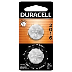 Duracell Lithium Coin Battery Cr 2016 2 Pieces 32061